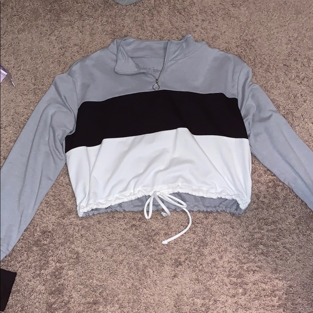 Cute crop hoodie